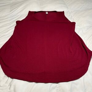 Zenana Outfitters Sleeveless Tank Top in Burgundy